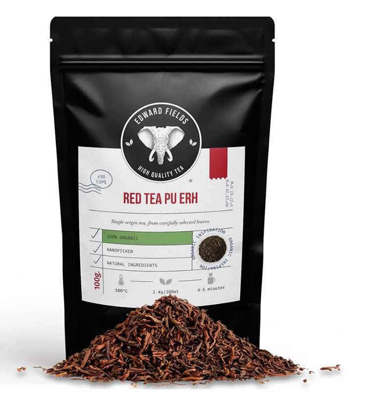 El mejor té rojo pu Erh de Edward Fields